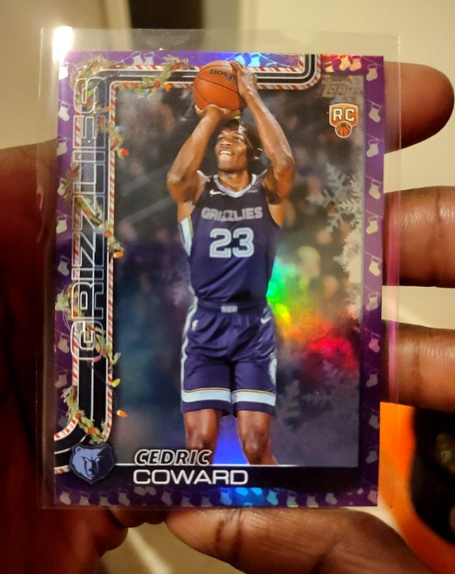 2025-26 Topps #211 Cedric Coward — front