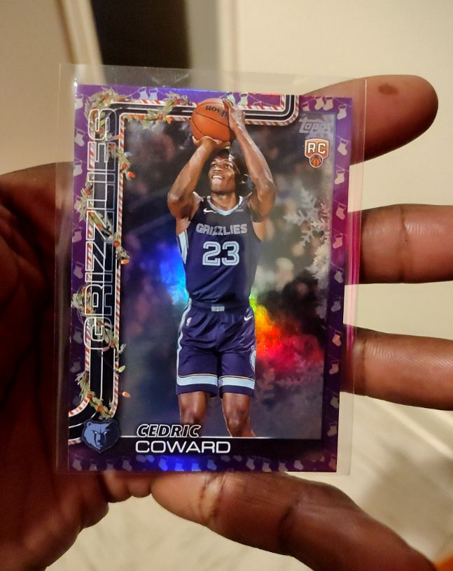 2025-26 Topps Basketball #211 Cedric Coward — front