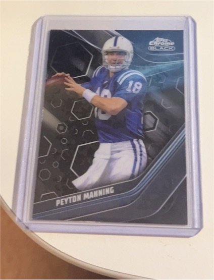 2023 Topps Composite Chrome Black #123 Peyton Manning — front