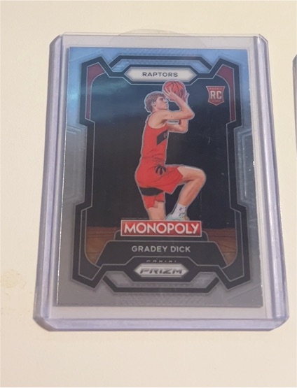 2023-24 Panini Prizm Monopoly #84 Gradey Dick — front