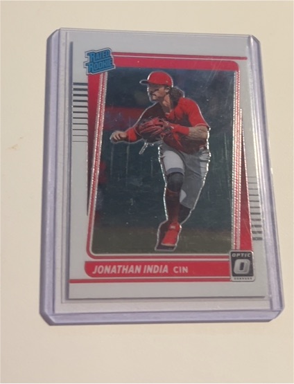 2021 Panini Donruss Optic #101 Jonathan India — front