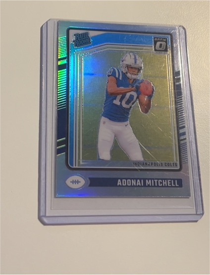 2024 Panini Donruss Optic #203 Adonai Mitchell — front