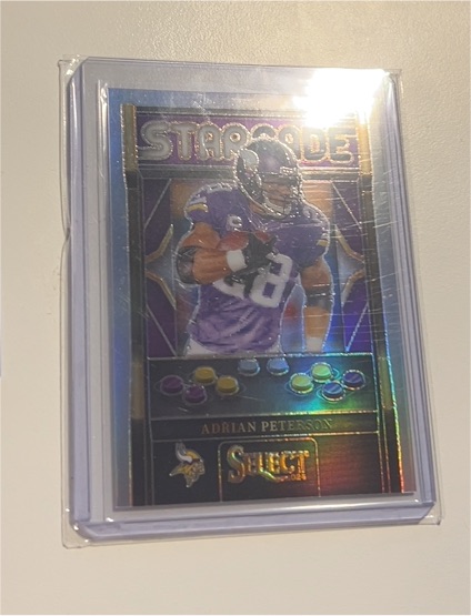 2024 Panini Select Starcade #1 Adrian Peterson — front
