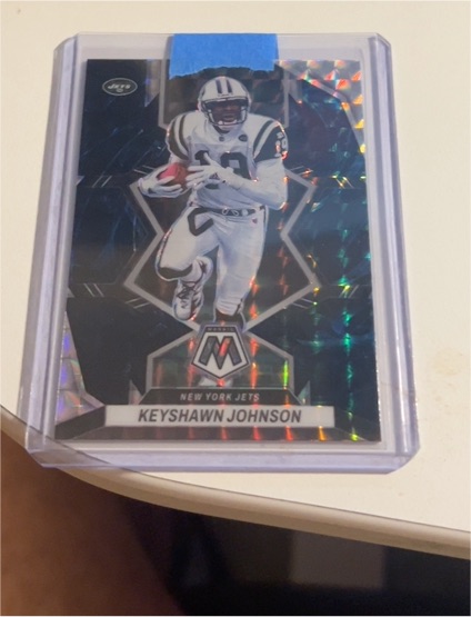 2022 Panini Mosaic #X Keyshawn Johnson — front