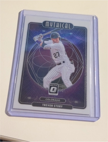 2021 Panini Donruss Optic #M17 Trevor Story Mythical — front
