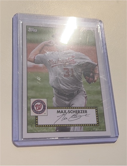 2021 Topps #T52-13 Max Scherzer 1952 Redux — front