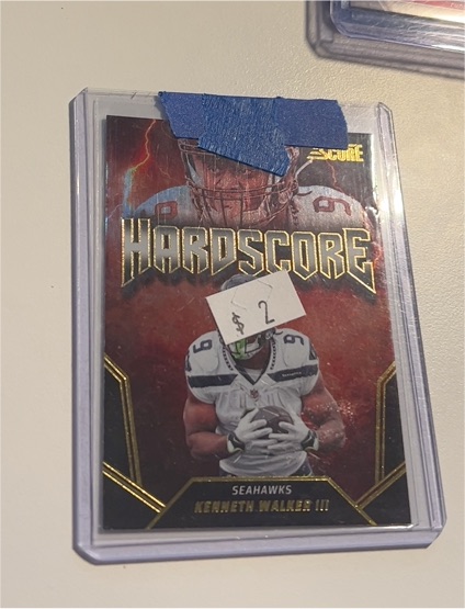 2024 Panini Score Hardscore #HS-KWR Kenneth Walker III — front