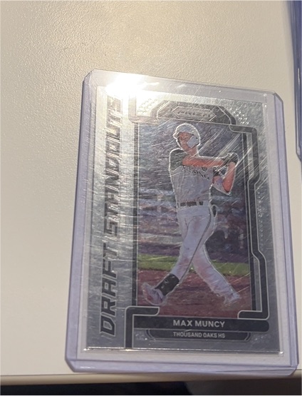 2021 Panini Prizm Draft Picks Draft Standouts #DS-MU Max Muncy — front