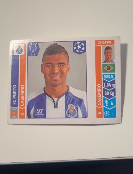 2014-15 Panini Champions League #566 Casemiro — front