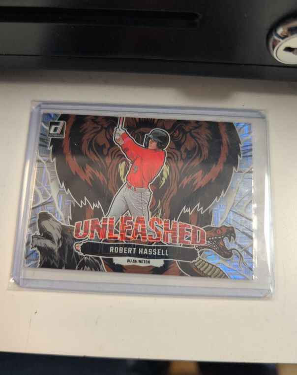 2023 Donruss Unleashed #U17 Robert Hassell — front