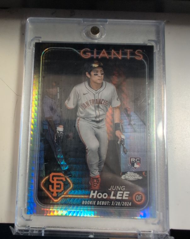 2024 Topps Chrome Update Series #USC185 Jung Hoo Lee — front