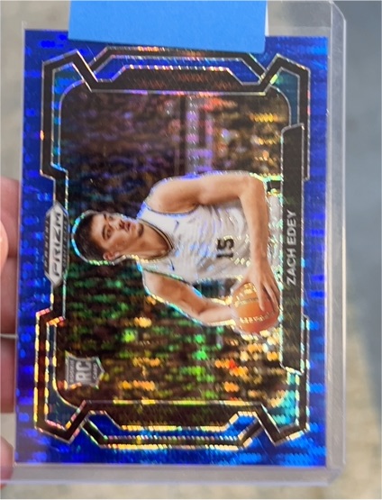 2024 Panini Prizm Draft Picks #1 Zach Edey — front