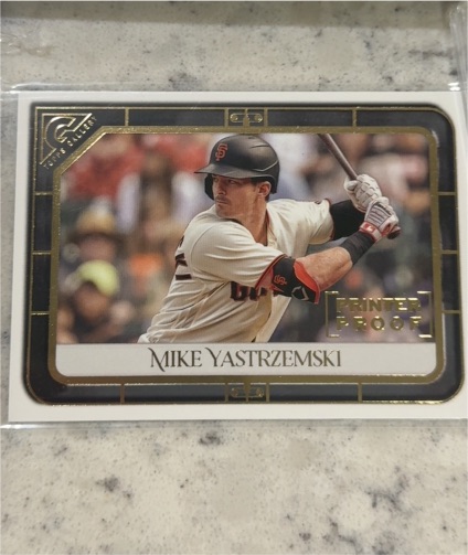 2021 Topps Gallery #117 Mike Yastrzemski — front