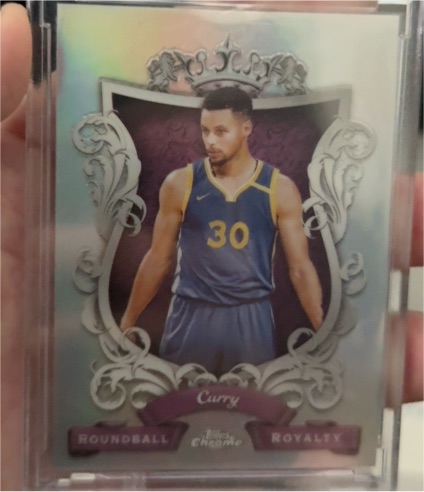 2023-24 Topps Chrome Roundball Royalty #RR-20 Stephen Curry — front