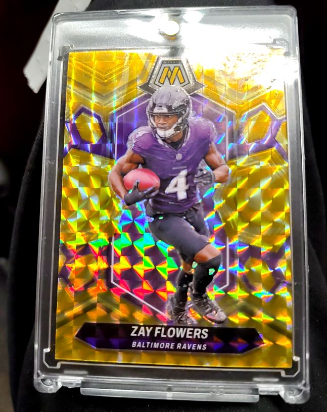 2024 Panini Mosaic #17 Zay Flowers — front