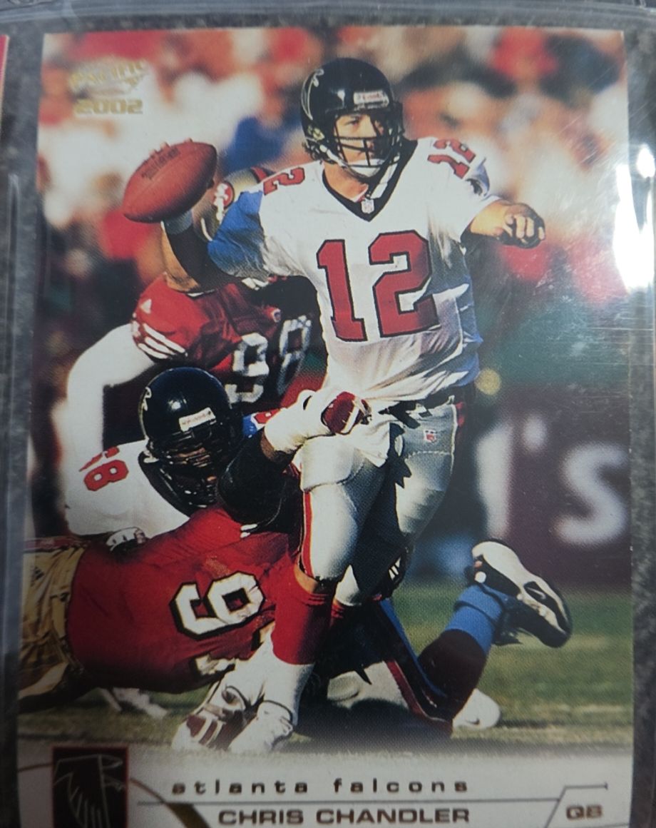 2002 Pacific Football Chris Chandler — front