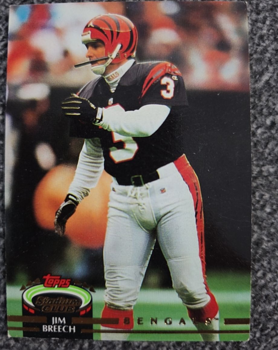 1991 Topps Stadium Club #3 Jim Breech — front