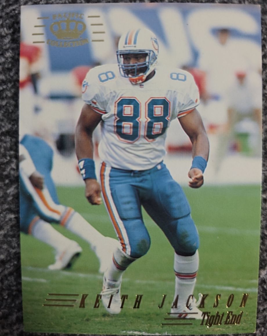 1994 Pacific #187 Keith Jackson — front