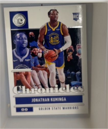 2021-22 Panini Chronicles #44 Jonathan Kuminga — front
