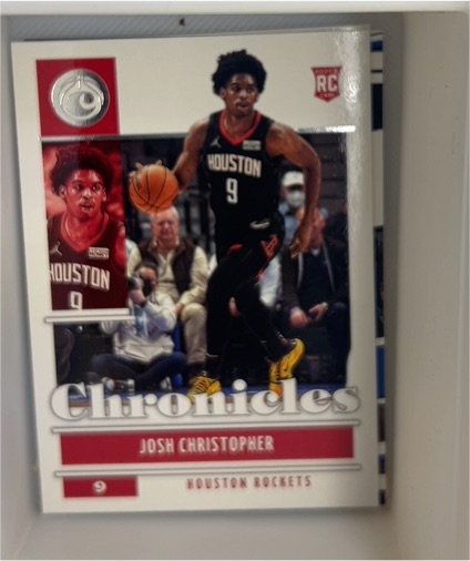 2021-22 Panini Chronicles #39 Josh Christopher — front