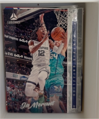 2021-22 Panini Chronicles Luminance #262 Ja Morant — front
