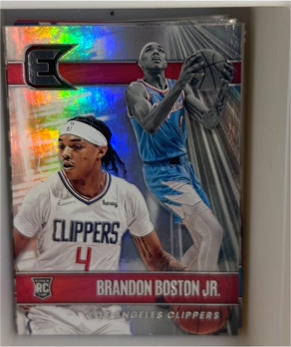 2021-22 Panini Chronicles Essentials #325 Brandon Boston Jr. — front