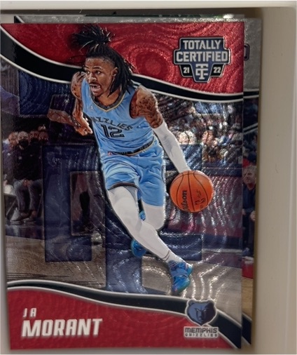 2021-22 Panini Chronicles Totally Certified #719 Ja Morant — front