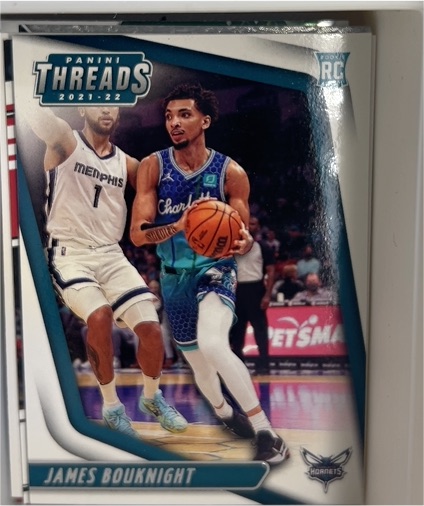 2021-22 Panini Chronicles Threads #86 James Bouknight — front