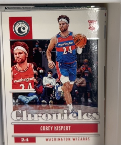 2021-22 Panini Chronicles #40 Corey Kispert — front