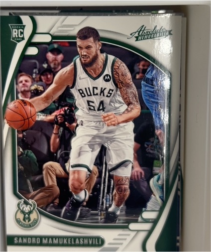 2021-22 Panini Chronicles Absolute Memorabilia #220 Sandro Mamukelashvili — front