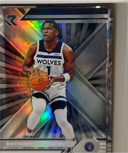 2021-22 Panini Chronicles XR #394 Anthony Edwards — front