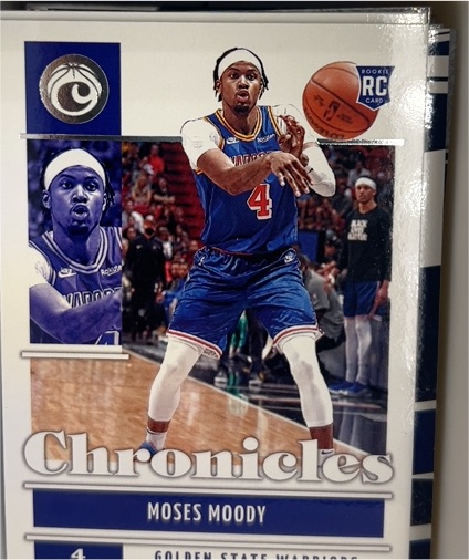 2021-22 Panini Chronicles #30 Moses Moody — front