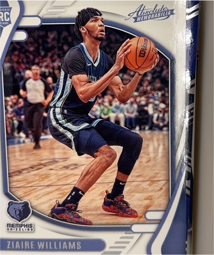 2021-22 Panini Chronicles Absolute Memorabilia #229 Ziaire Williams — front