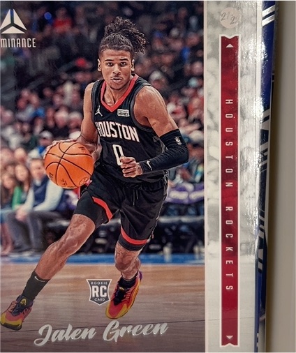 2021-22 Panini Chronicles Luminance #263 Jalen Green — front