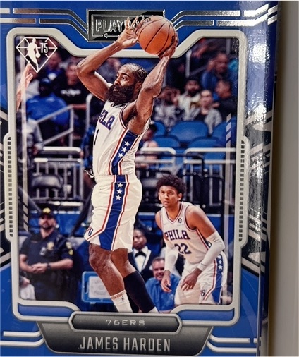 2021-22 Panini Chronicles Playbook #295 James Harden — front