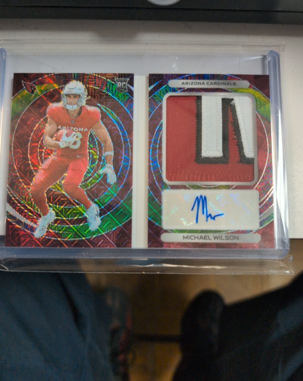 2023 Panini Spectra #RC Michael Wilson — front