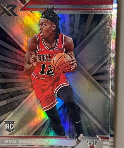 2021-22 Panini Chronicles XR #386 Ayo Dosunmu — front