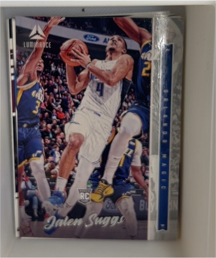 2021-22 Panini Chronicles Luminance #257 Jalen Suggs RC Orlando Magic — front
