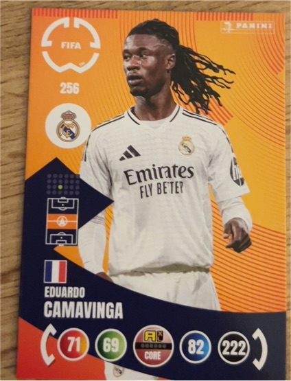 2025 Panini Adrenalyn XL FIFA Club World Cup #256 Eduardo Camavinga — front