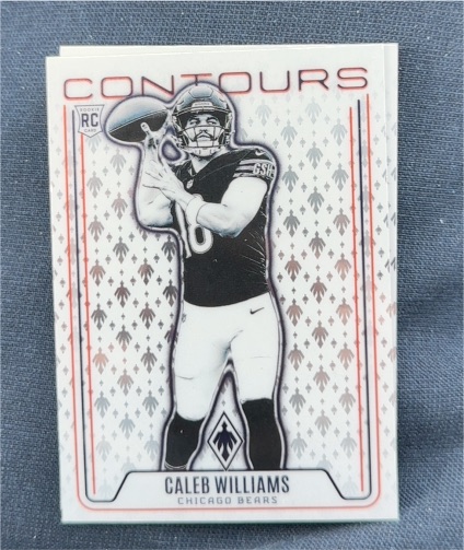 2024 Panini Phoenix #CON-CWS Caleb Williams Contours — front