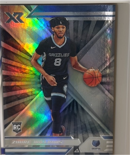 2021-22 Panini Chronicles XR #389 Ziaire Williams — front