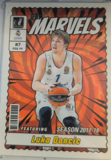 2023-24 Donruss Turkish Airlines EuroLeague #25 Luka Doncic Net Marvels — front