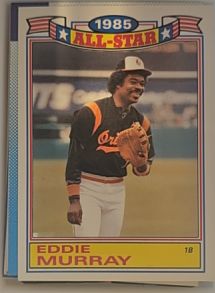 1986 Topps #2 Eddie Murray — front