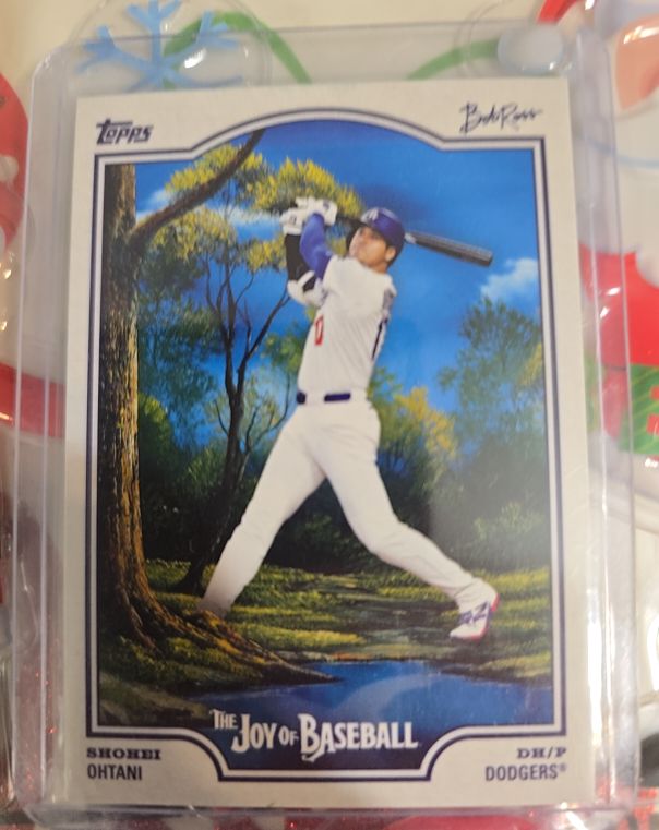 2025 Topps x Bob Ross The Joy of Baseball #41 Shohei Ohtani — front