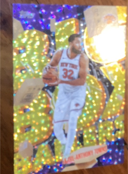 2021-22 Panini Prizm Fast Break Flashback #5 Julius Randle — front
