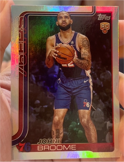 2025-26 Topps #235 Johni Broome — front