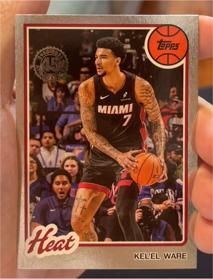 2025-26 Topps #80BK-27 Kel'el Ware — front