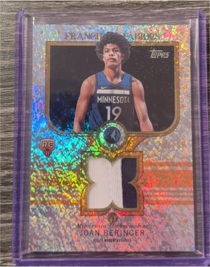 2025-26 Topps Franchise Fabrics #FF-JB Joan Beringer — front