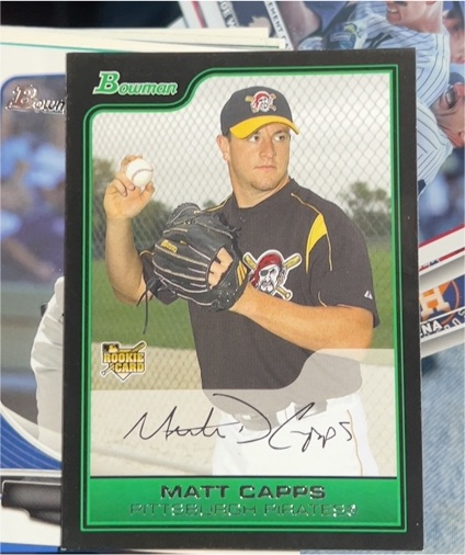2006 Bowman #205 Matt Capps — front