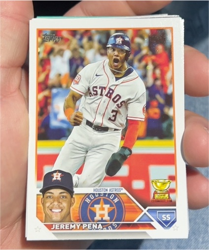 2023 Topps Series 2 #347 Jeremy Pena — front